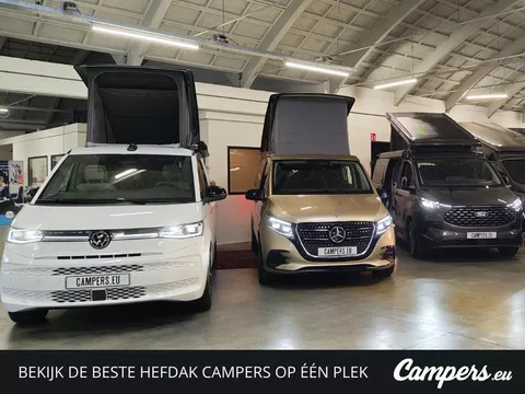 Volkswagen California - Mercedes Marco Polo - Ford Nugget Vergelijken? Bezoek onze mini-beurs